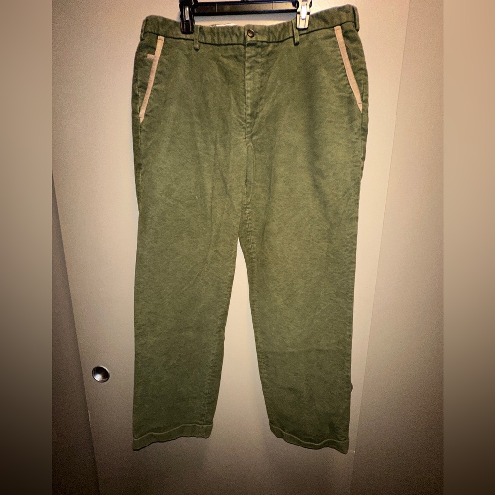 Orvis Brisbane moss green pants